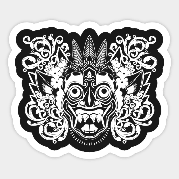 Rangda Sticker by HOVEY_13